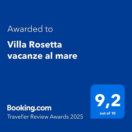 Holiday home Rosetta Vacanze Al Mare